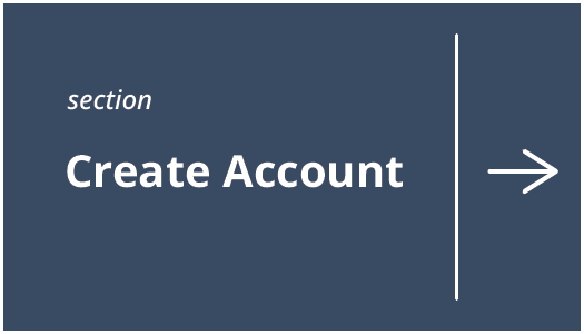 Create account button.